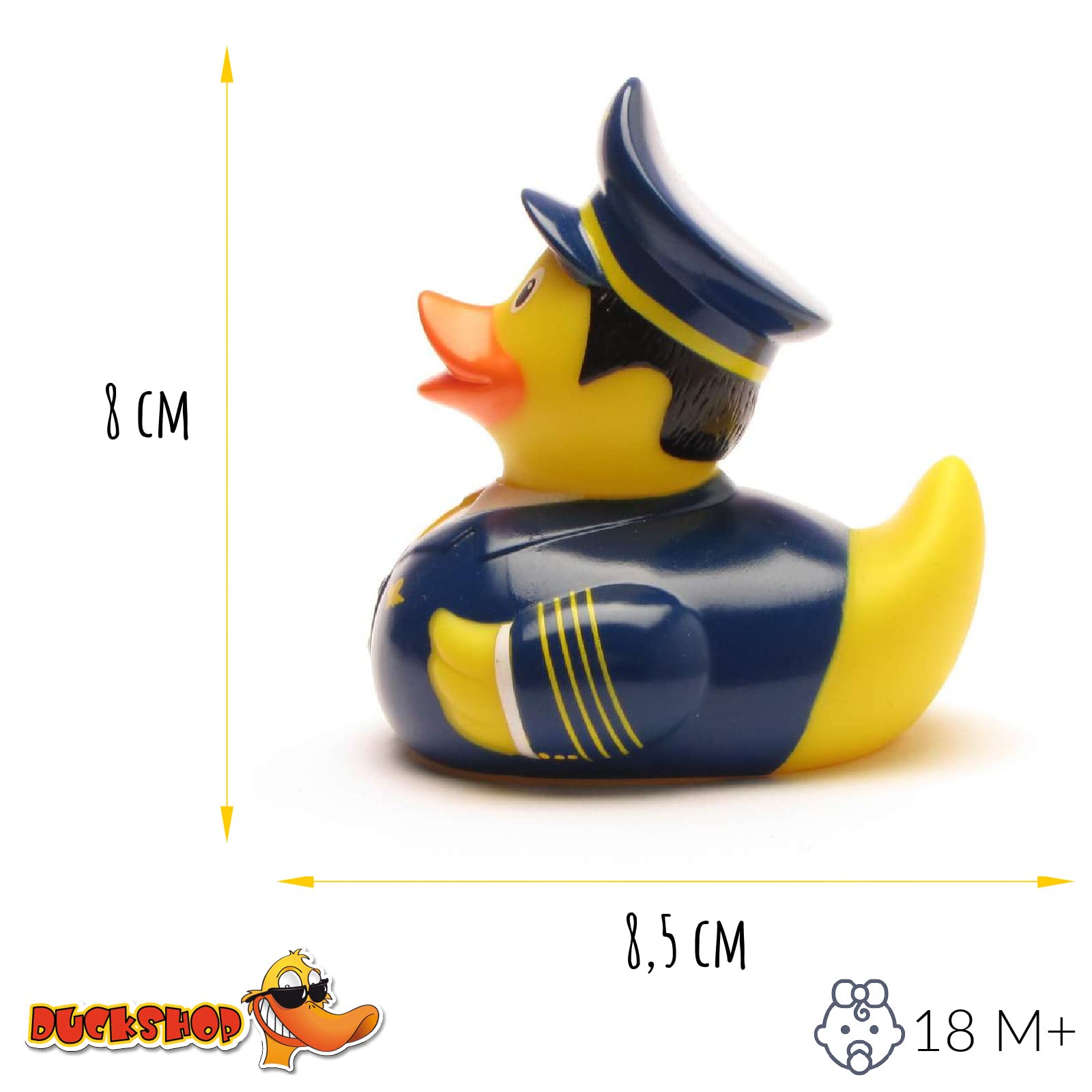 Duckshop Bruid en bruidegom badeend I piepende I L Duckshop Bruid en bruidegom badeend I piepende I L