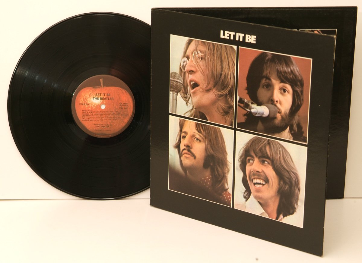 The Beatles / Let It Be UK盤LP Red Apple The Beatles / Let It Be UK