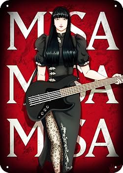 Amazon.co.jp: Band Maid Band-Maid MISA MISA MISA 金属製ブリキ看板
