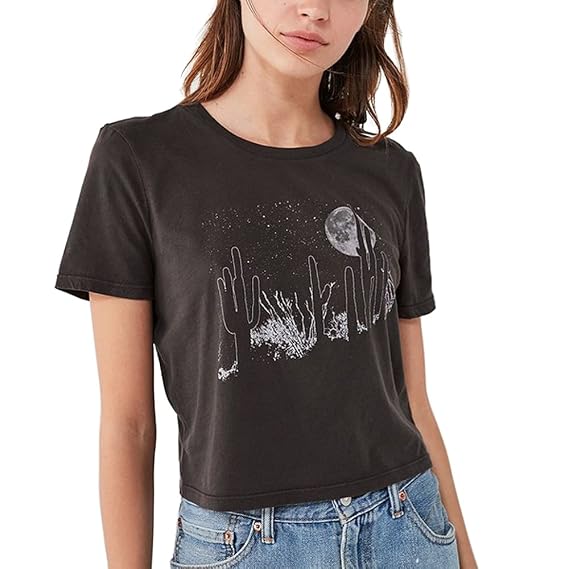 Buy Summer Style Black T Shirts Women 
