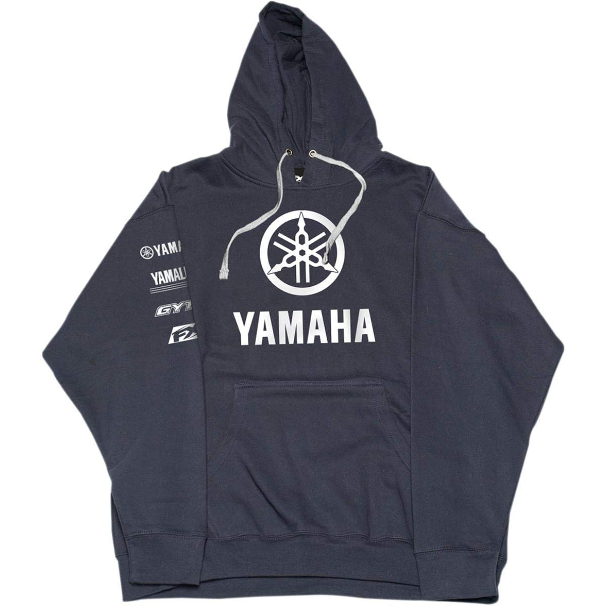 Yamaha Stack Pullover Hoody X-Large Navy Blue