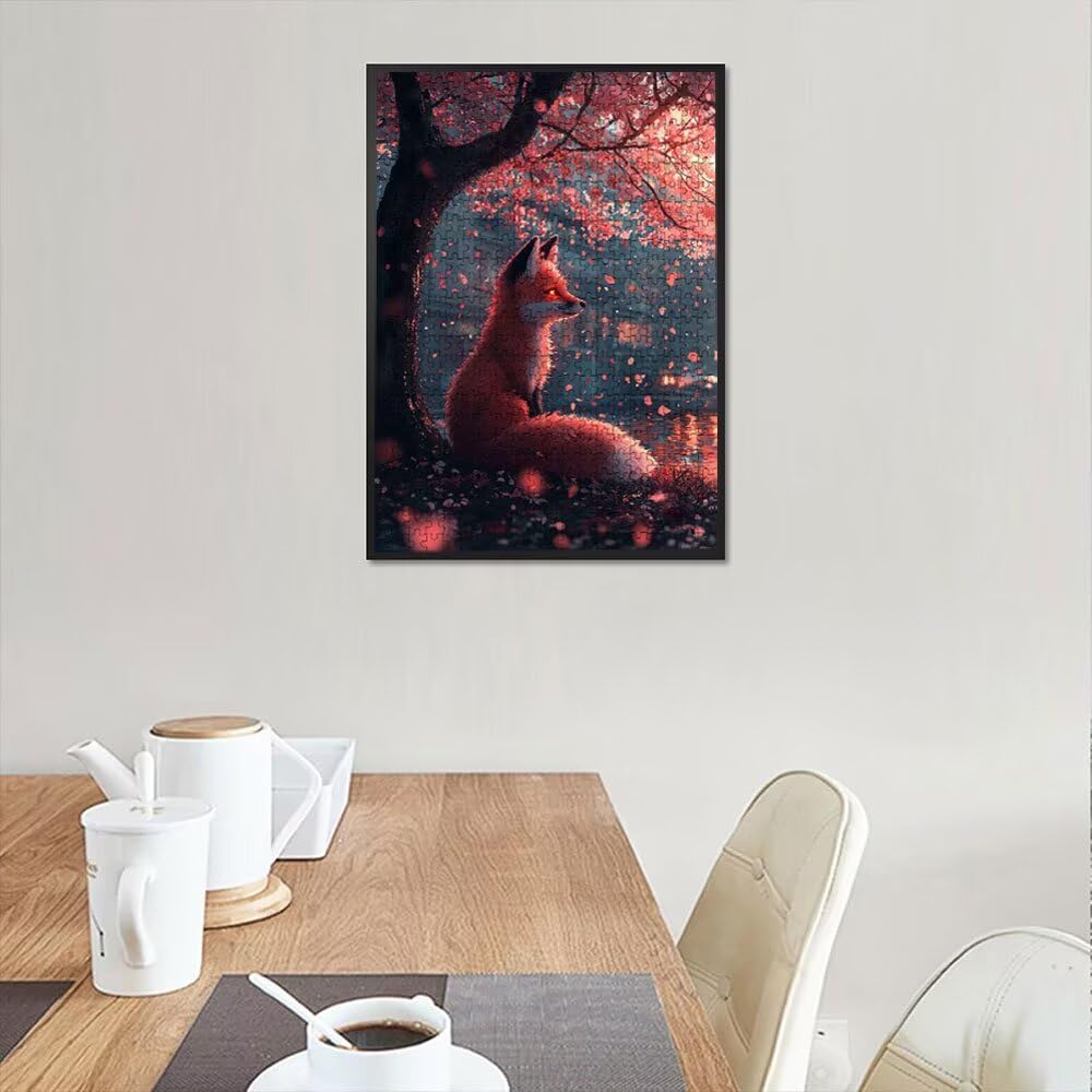 Puzzle 3000 Pezzi, Volpe Di Peach Garden 3D Puzzle per Adulti Impegnativo, Educa Puzzles Artistico, Divertente E Stimolante Puzzles Decorativo per La Famiglia, Regalo e Decorazione Pareti DX0YL6-884