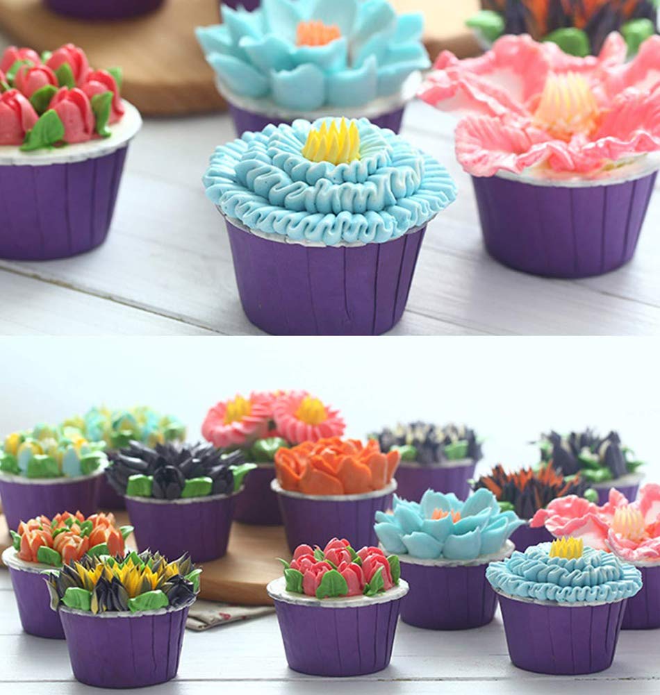 2F Spritztülle Aus Edelstahl Für Kirschblüten-Dekor – Professionelle Backdüse Für Cupcakes, Kuchen & Eis