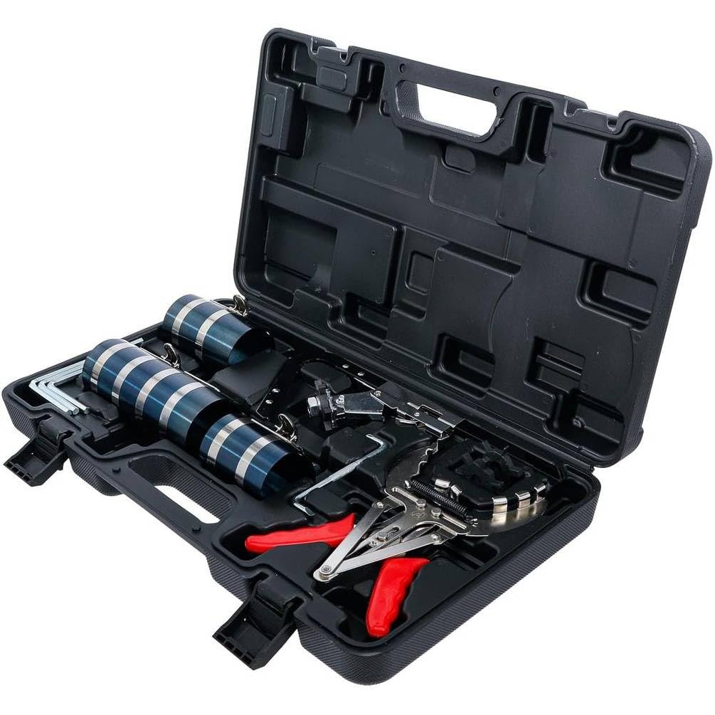 D-Work Set di compressione di segmenti, 27 x 7,6 x 47,5 cm, acciaio, 3 pezzi, prestazioni e tenuta del motore