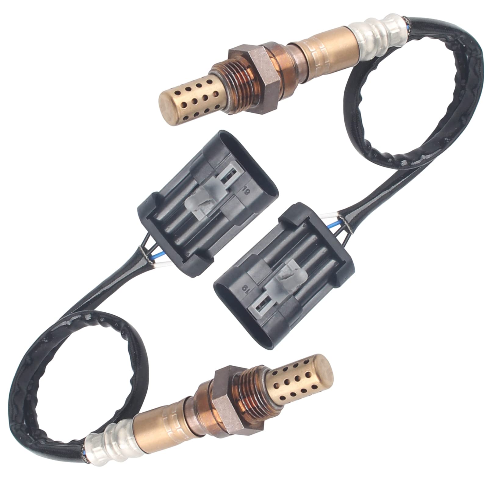 DOSKJOK 234-4012 O2 Oxygen Sensor Upstream Compatible with Escalade Camaro Suburban Express Savana Impala Sierra Lesabre Century Century Lesabre Riviera Roadmaster Blazer 2Pcs