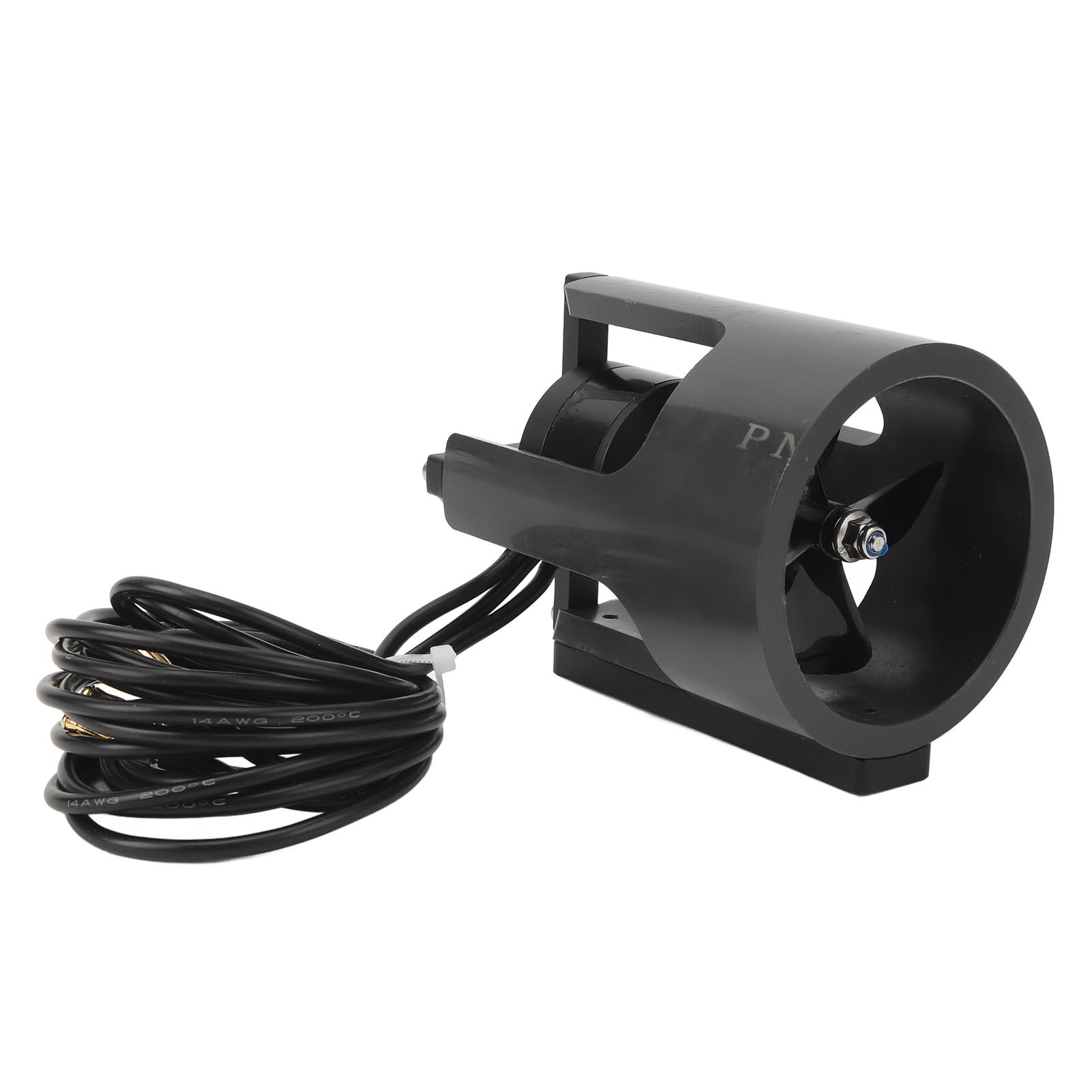 Propulsor Submarino KYO 4T PRO, 12 a 25,2 V Alto Rendimiento Propulsor Submarino del Motor Impermeable sin Escobillas, Kit de Motor de Kayak para Barco de Cebo de Pesca RC (CCW)