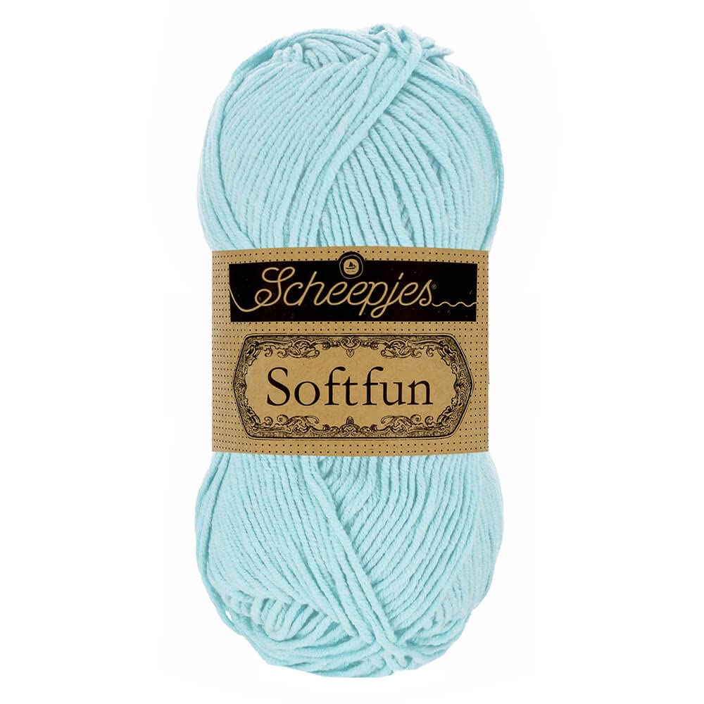 Scheepjes - Scheepjes Softfun 2613 Niebo Przędza - 10x50g