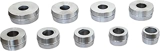 9-Piece Wheel Balancer Cone Set for 36mm Shaft, Centering Cone Kit for Wheel Balancing Machines, Fits Hub Bore Sizes 2.07" to 4.79" (52.5–121.6mm)
