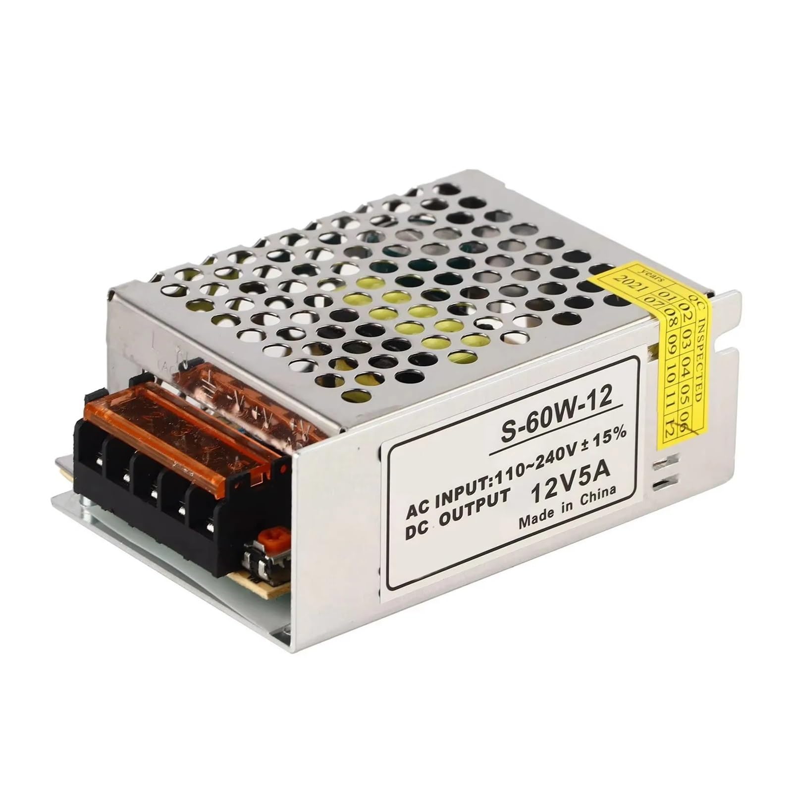 AARTERZZA 60w 25A 12V Ac/Dc Voltage Converter Regulated Switch Power Supply Source for Led Strips