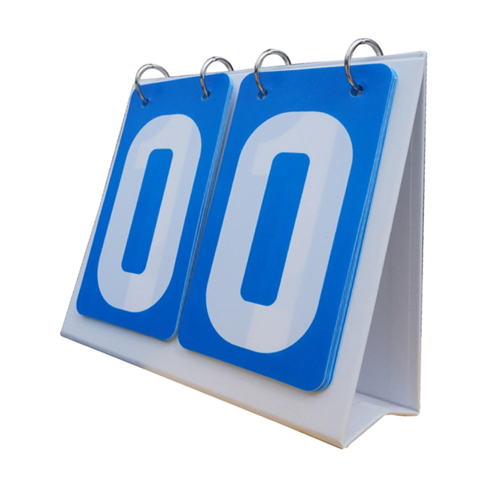 LOOM TREE® Sports Scoreboard 2 Digit Flip Number Score Board for Competition Basketball Blue | Other Sporting Goods-image-12