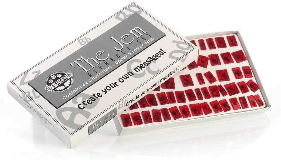 JEM Set of 64 Alphabet Cutters Amazon.co.uk Home & Kitchen