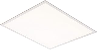 Titan ECO Indoor Flat Panel Lights - Indoor T Bar Grid LED Ceiling Lights - Square Recessed T-Bar LED Ceiling Lights for Offices - Flat Panel Backlit LED Lights - Cool White Colour