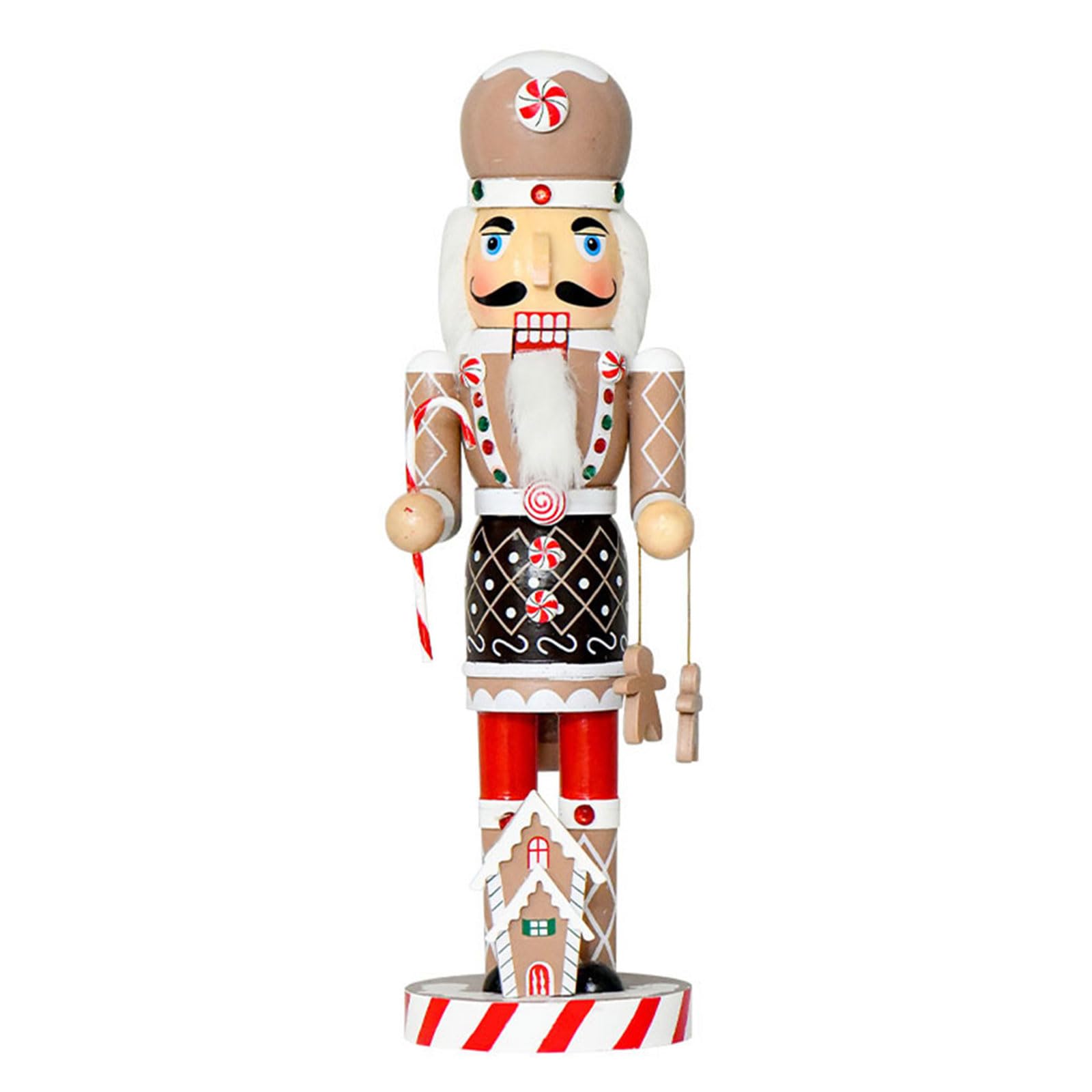 Kalttoy 36cm Wood Christmas Ornament Family Friend Festive Shelf Display