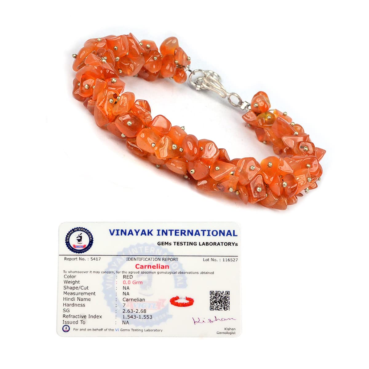 Crystu Certified Carnelian Bracelet Reiki Healing Crystal Stone Chip Bracelet, Charged By Reiki Grandmaster & Vastu Expert (B09SZ1RN2K) Amazon Price History, Amazon Price Tracker