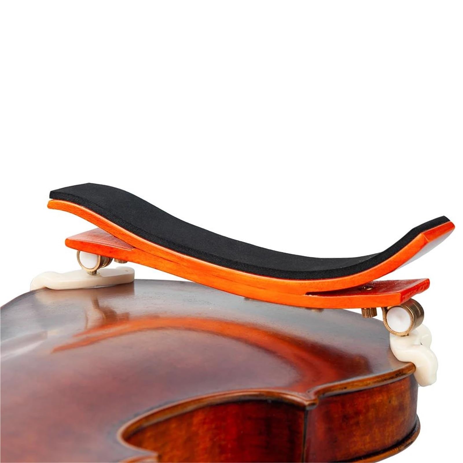 Juegos De Accesorios Para Violín Hombreras De Violín Madera Ajustables Almohadillas Práctica Resistentes Y Duraderas