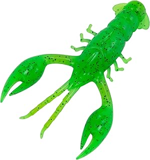 Dr.Fish 8 Pack Crawfish Soft Lure 2.5'' Plastic Soft Fishing Lures Bass Fishing Artificial Crayfish Baits Swimbait for Crappie Trout Walleye Perch Bluegill Panfish