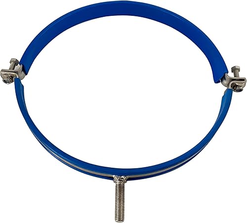 HFS (R) Soporte de abrazadera de tubo de 14 "correas de soporte de carrete de tubo con soldadura 12" perno macho BSP