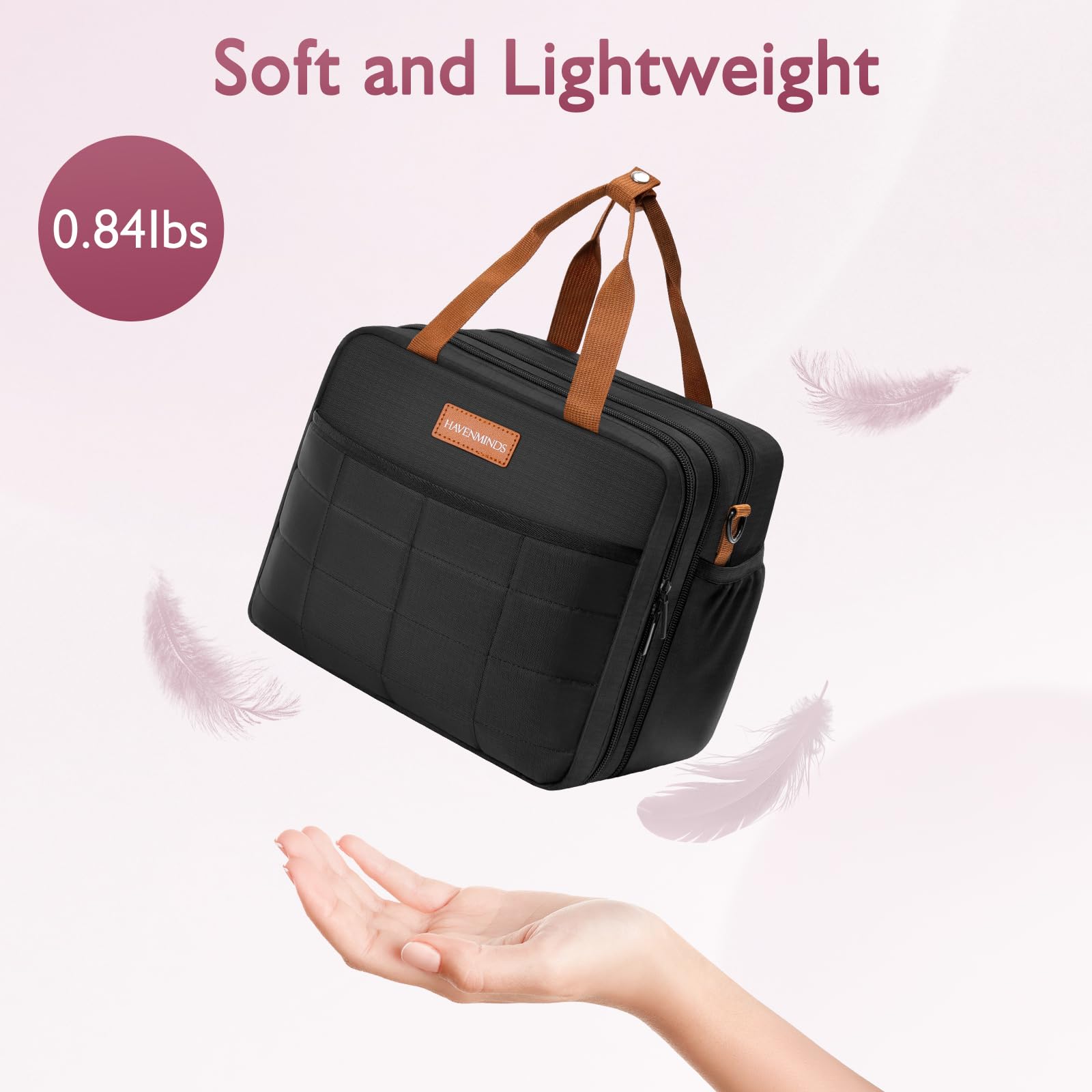 Borsa da viaggio rimovibile per latte materno con impacco di ghiaccio, borsa tiralatte a doppio strato, compatibile con tiralatte indossabile, borse portatili per il trasporto del latte materno con