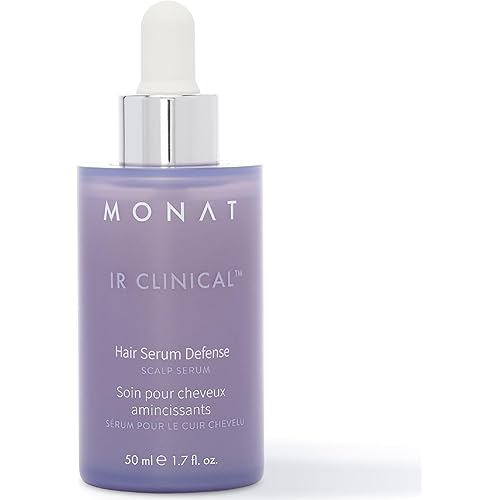 MONAT IR Clinical™ Hair Thinning Defense Scalp Serum – Nourishes Scalp, Reduces Breakage, Boosts Hair Density, and Supports Thicker, Fuller-Looking Hair with a Lightweight, Non-Greasy Formula