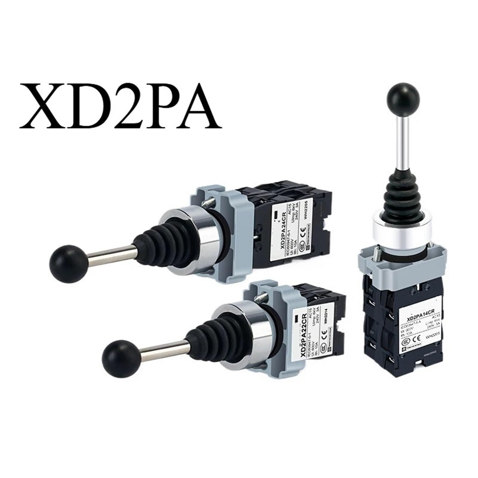 Kreuzschalter mit Selbstrückstellung und Selbstverriegelung, Zweiwege-Hauptbediengriff XD2PA12CR XD2PA22CR XD2PA14CR XD2PA24CR(XD2PA12CR)