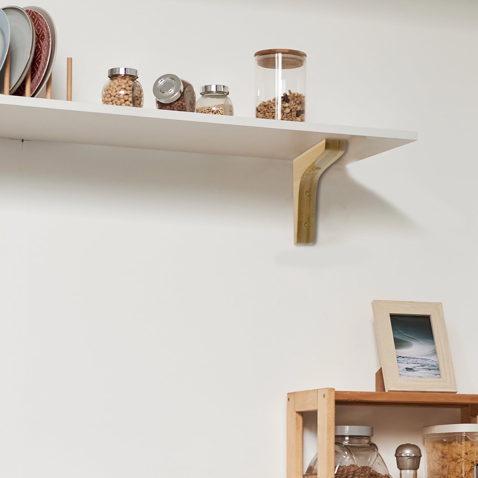 Wooden Shelving With Brackets: Stylish Storage Solutions Made Easy
