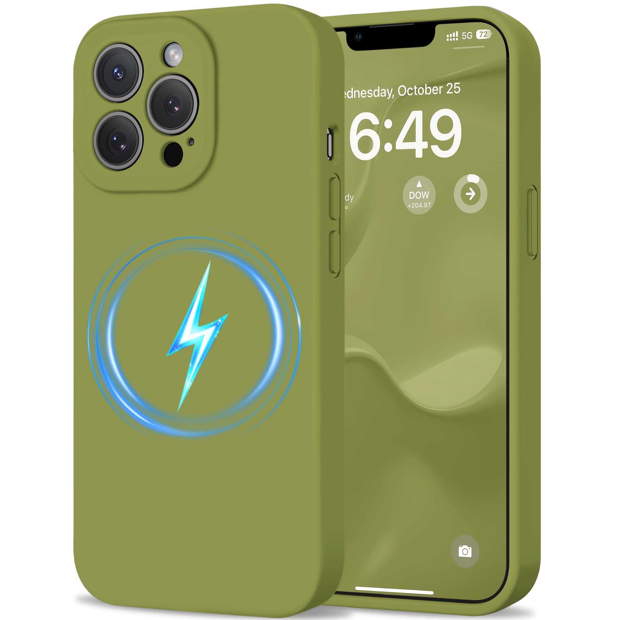 HOOMIL Hülle für iPhone 13 Pro, Vollständiger Kameraschutz,