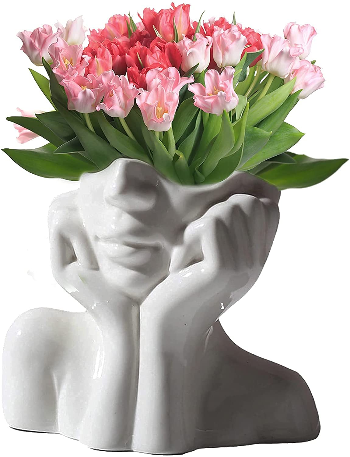 Amazon.co.jp: 胴体彫刻の花瓶、女性の胴体の花瓶、女性の形の花瓶