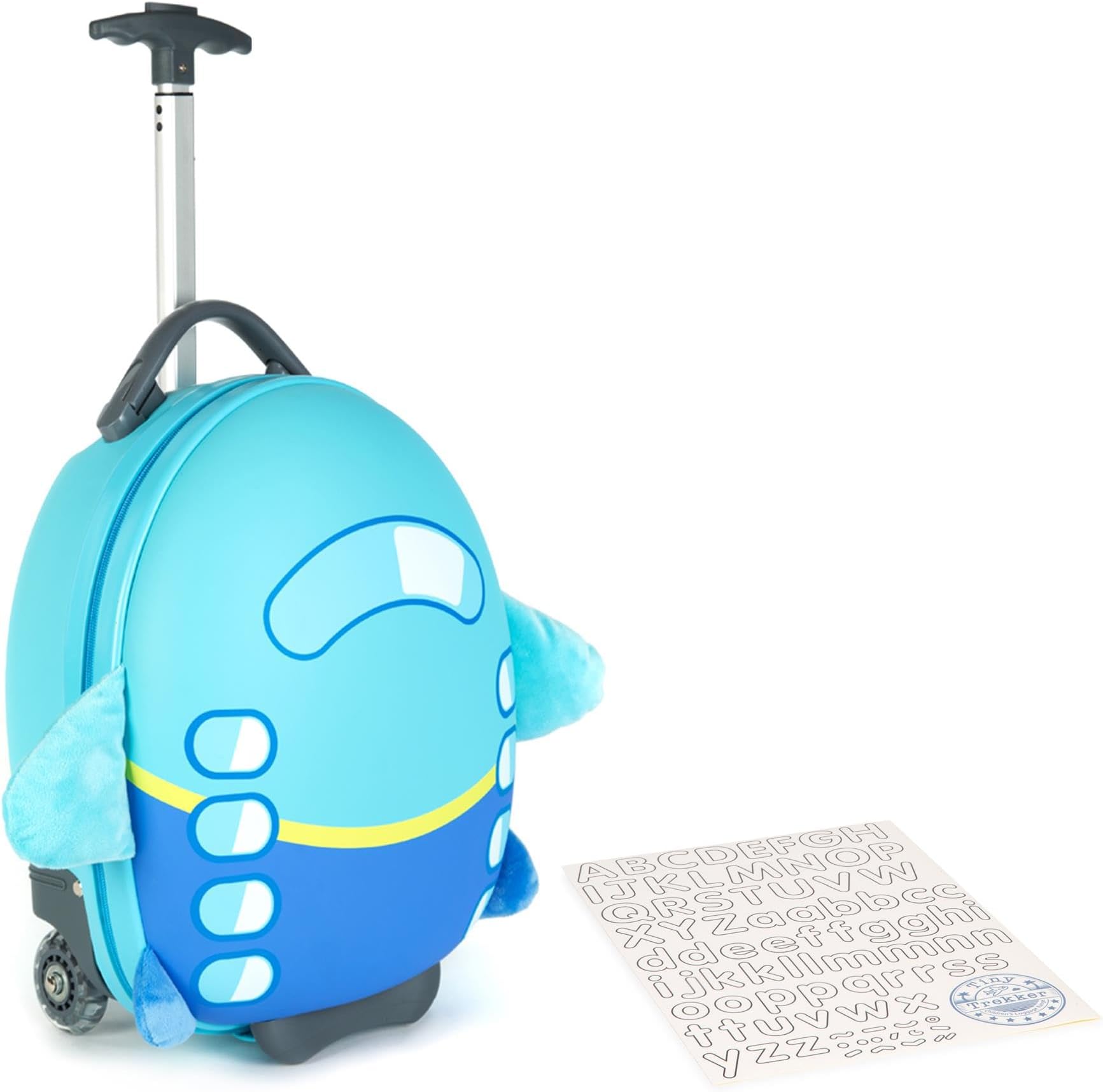 boppi - Children's Suitcase - Tiny Trekker Children's Trolley Suitcase - Boys & Girls Suitcase - Suitable as Cabin Luggage - 17 L