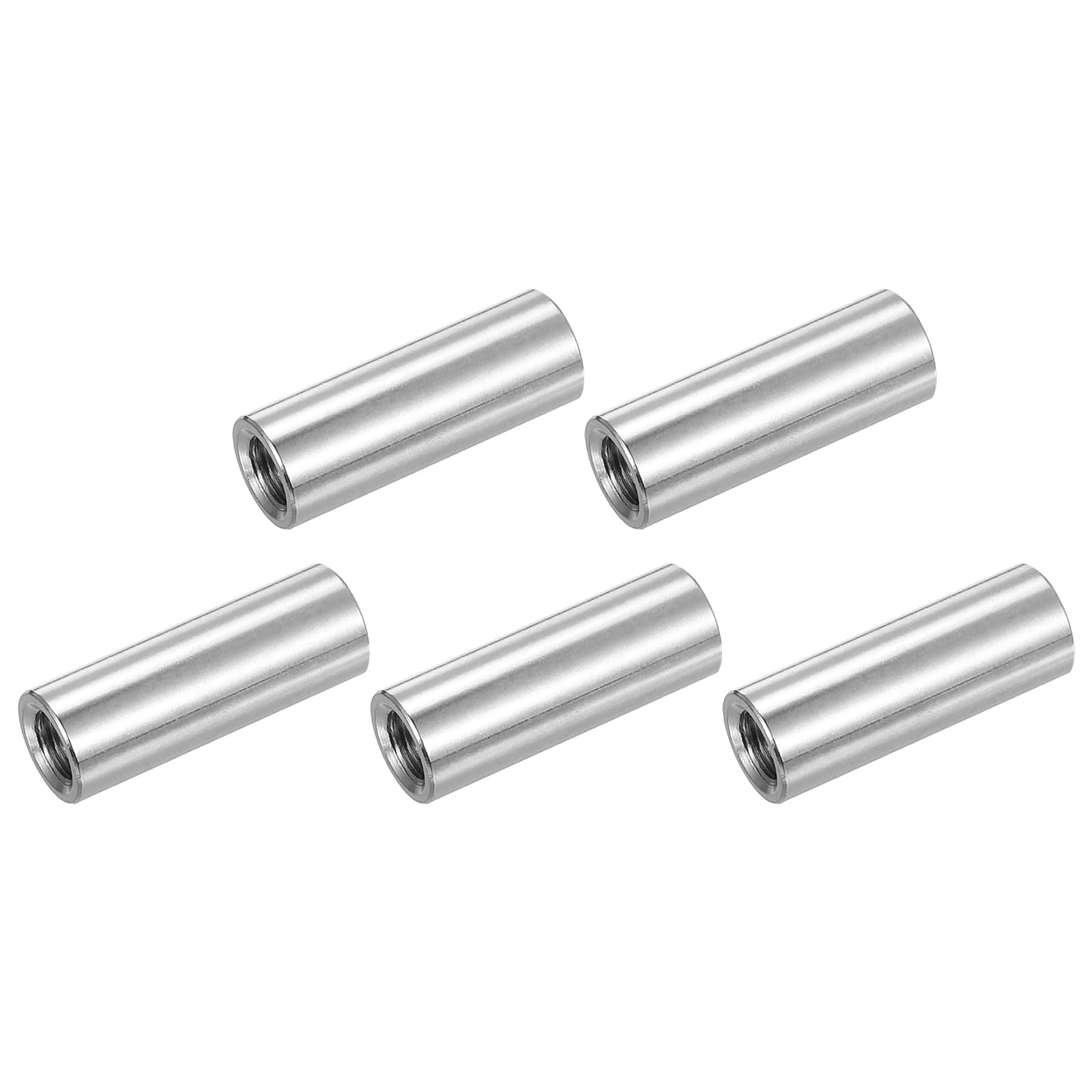 304 Stainless Steel Coupling Nuts - 25 Pcs -9