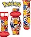 Accutime Kids Pokemon Pokeball Digital LCD Quartz Flip Open Red Wrist Watch, Cool Inexpensive Gift & Party Favor for Boys, Girls, Adults All Ages (Model: POK4186AZ)