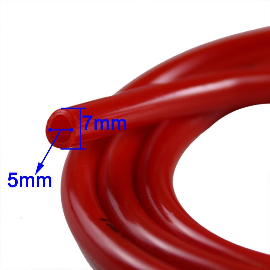 TDPRO Plastic Fuel Gas Tank and Cap & Inline Gas Fuel Filter & Hose Tube for KLX110 KX65 DRZ110 Suzuki KLX KX DRZ 65 110