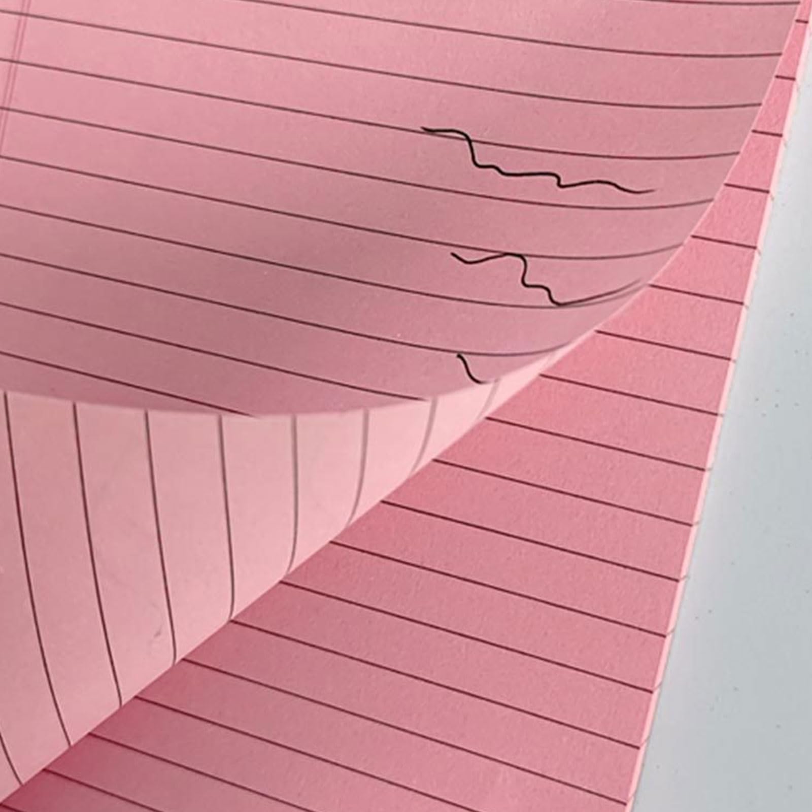 4 blocs de notas pequeños, hojas de notas, bloc de notas legal, cuaderno de bolsillo forrado para tomar notas, recordatorios, bloc de notas, columna, bloc de notas de papel extraíble