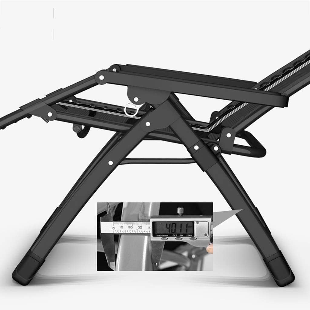 Sun Lounger Garden Chairs Sun Loungers Recliners Zero Gravity Patio Deck Chair Reclining Arden Chair Outdoor Folding Portable Rocking Chair Supports 200kg (Color, Black),Black