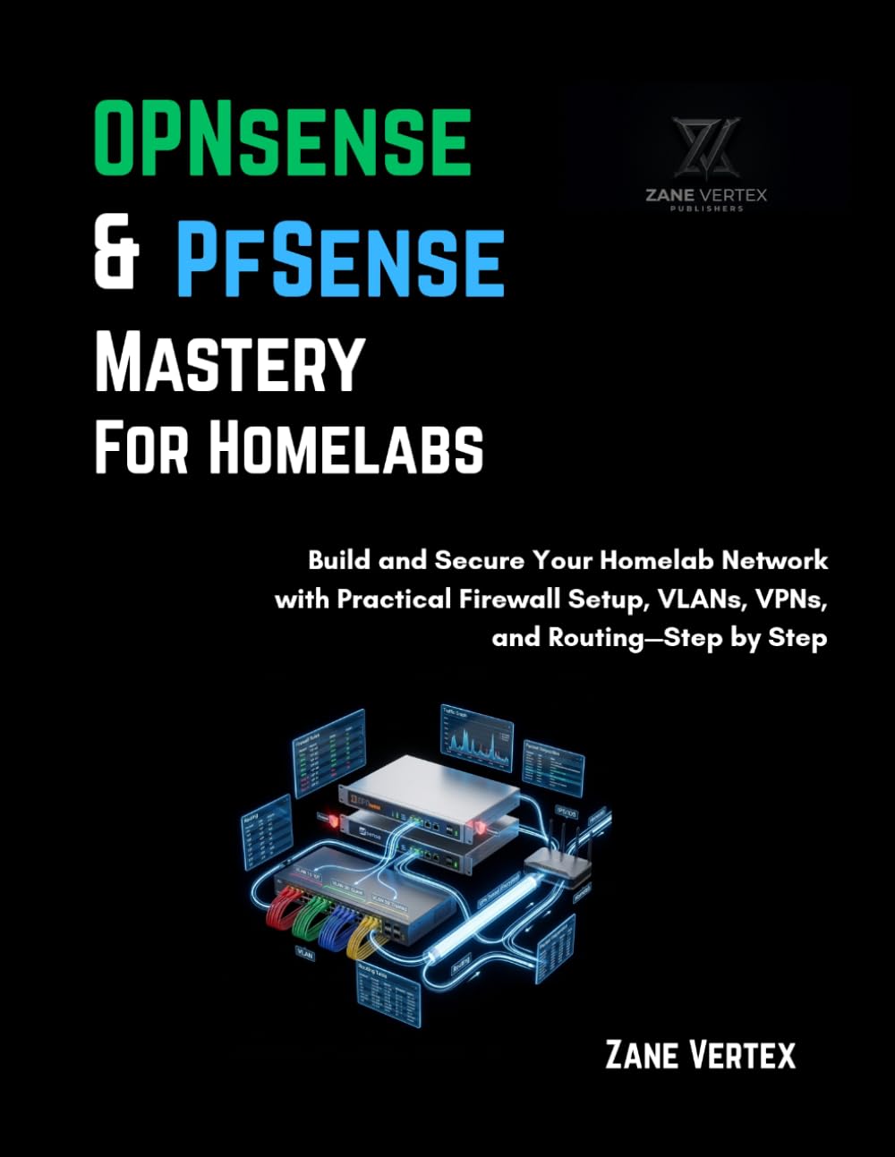OPNsense & pfSense Mastery for Homelabs: Build and Secure Your Homelab Network with Practical Firewall Setup, VLANs, VPNs, and Routing—Step by Step