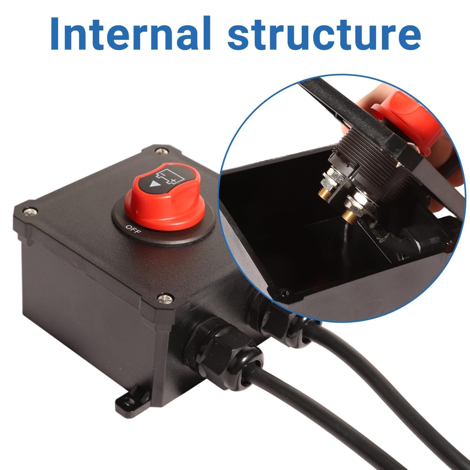 Interruptor de separación de batería de 12 V/24 V