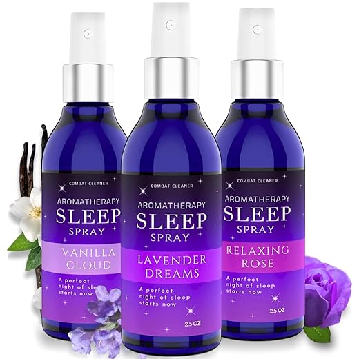 Sleep-enhancing Pillow Spray Kit - 3 Pack