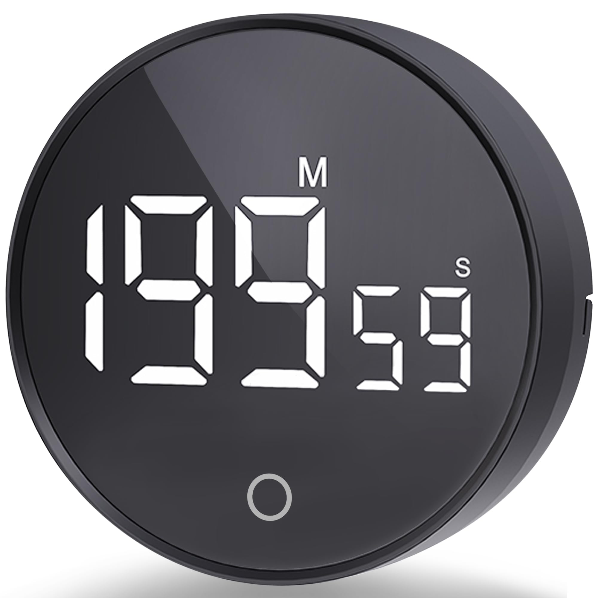 Cyfrowe timery kuchenne, wizualne timery, magnetyczne odliczanie, inteligentny timer, duży wyświetlacz LED, 200 minut, regulacja głośności, do gotowania, fitnessu, nauki, łatwe dla dzieci i