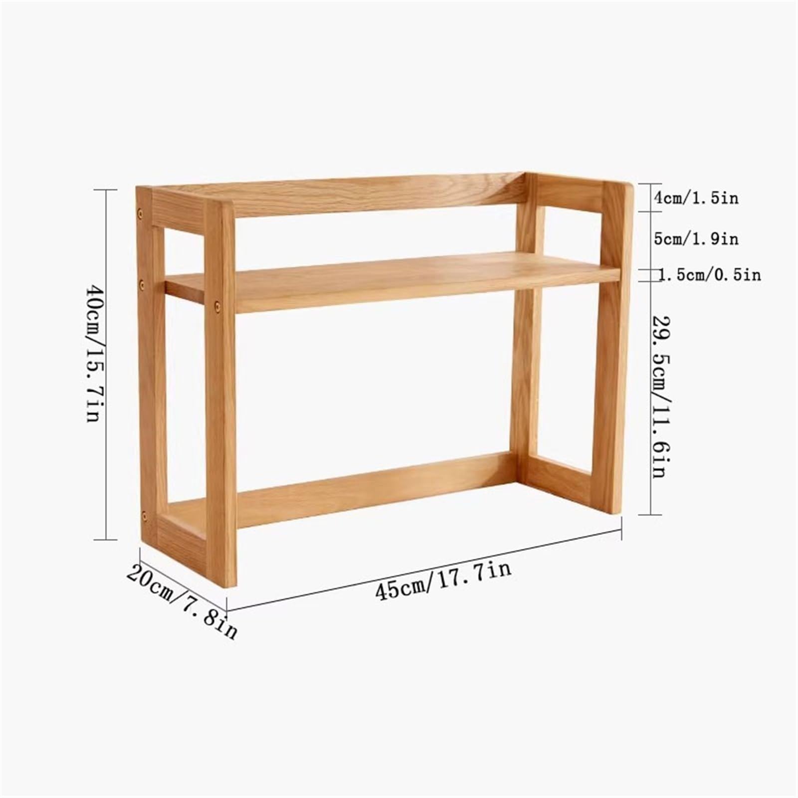 Nordic Minimalismus Holz Lagerregal Home Office Schreibtisch Multifunktionales Bücherregal Regal Bücher