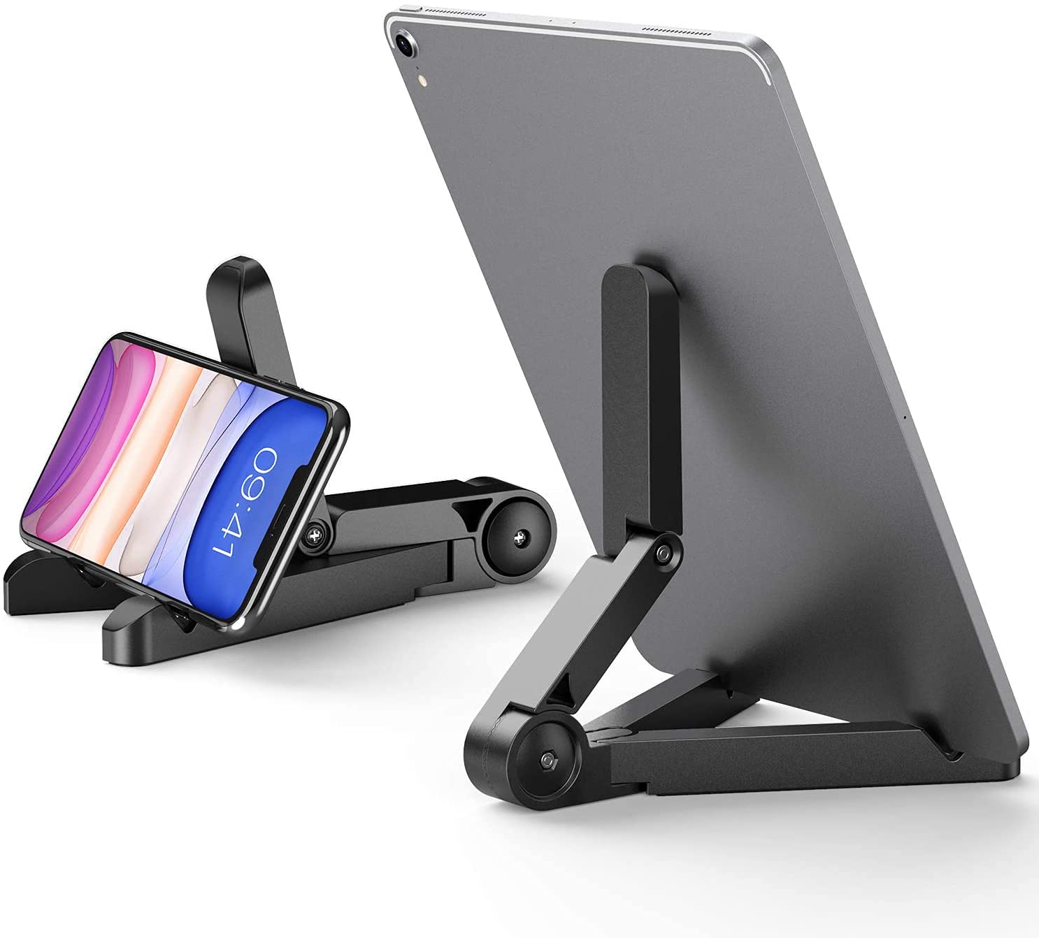 Adjustable Stand for iPhone, iPad,Cell Phone Stand,Desktop Solid Universal Desk Stand,Compatible with All iPhone 12/11 Pro Max XS Max XR X 8 7 6S Plus SE 2020 12 mini,Samsung Galaxy,Smart Phone