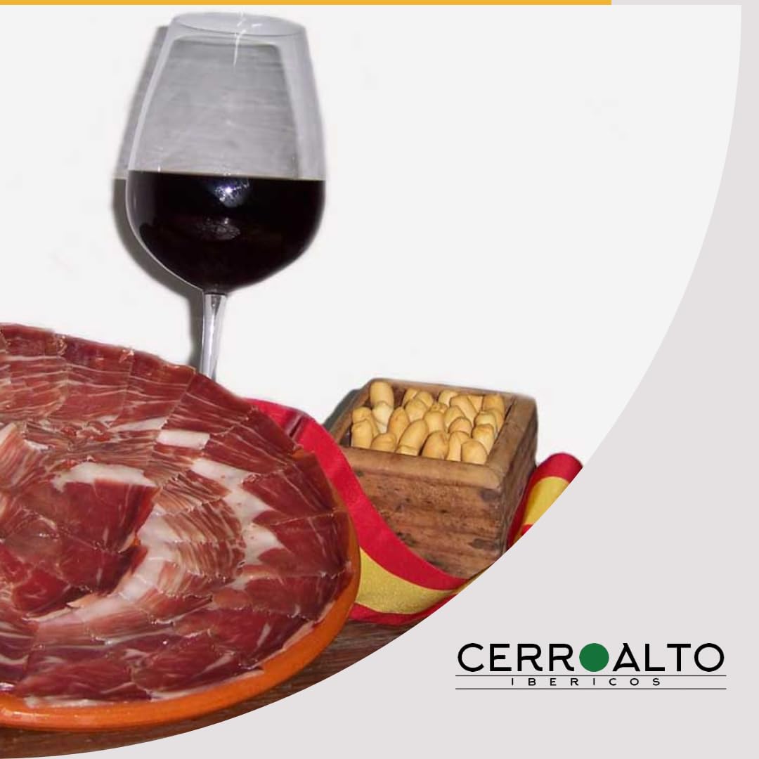 CERROALTO | Paleta 100% Ibérica de Cebo | Peso de 5 a 6 kilos | Curacion más de 24 meses
