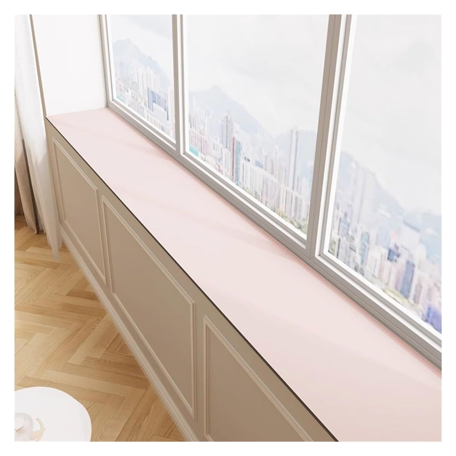 uyeoco Bay Window Mat Water Absorbing Window Seat Pad,Window Sill Cushion Washable Balcony Protection Cushion for Hallway Bedroom Home(C6,10x200cm)