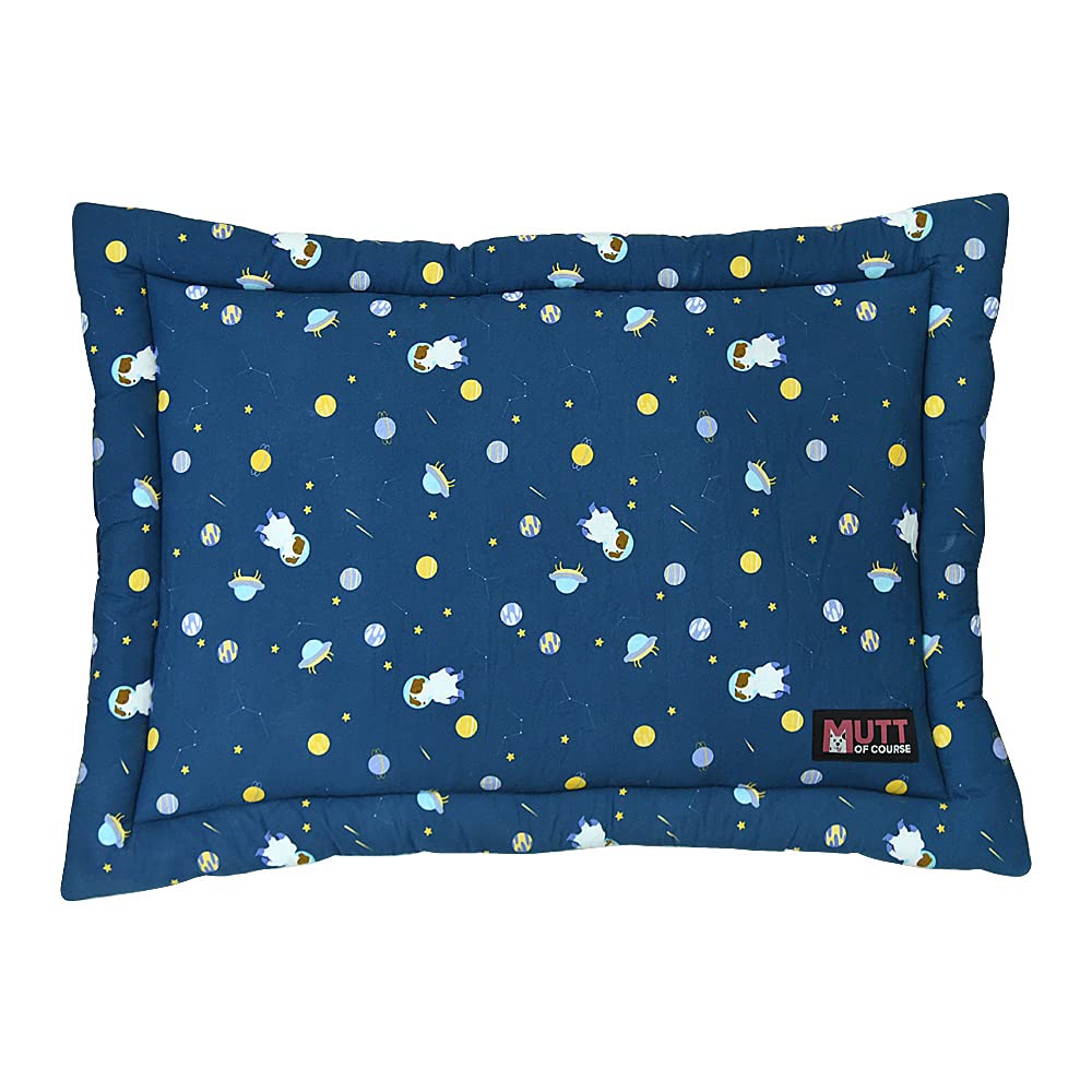 Mutt of Course Elon Mutt Mat for Pets (Blue) (L)