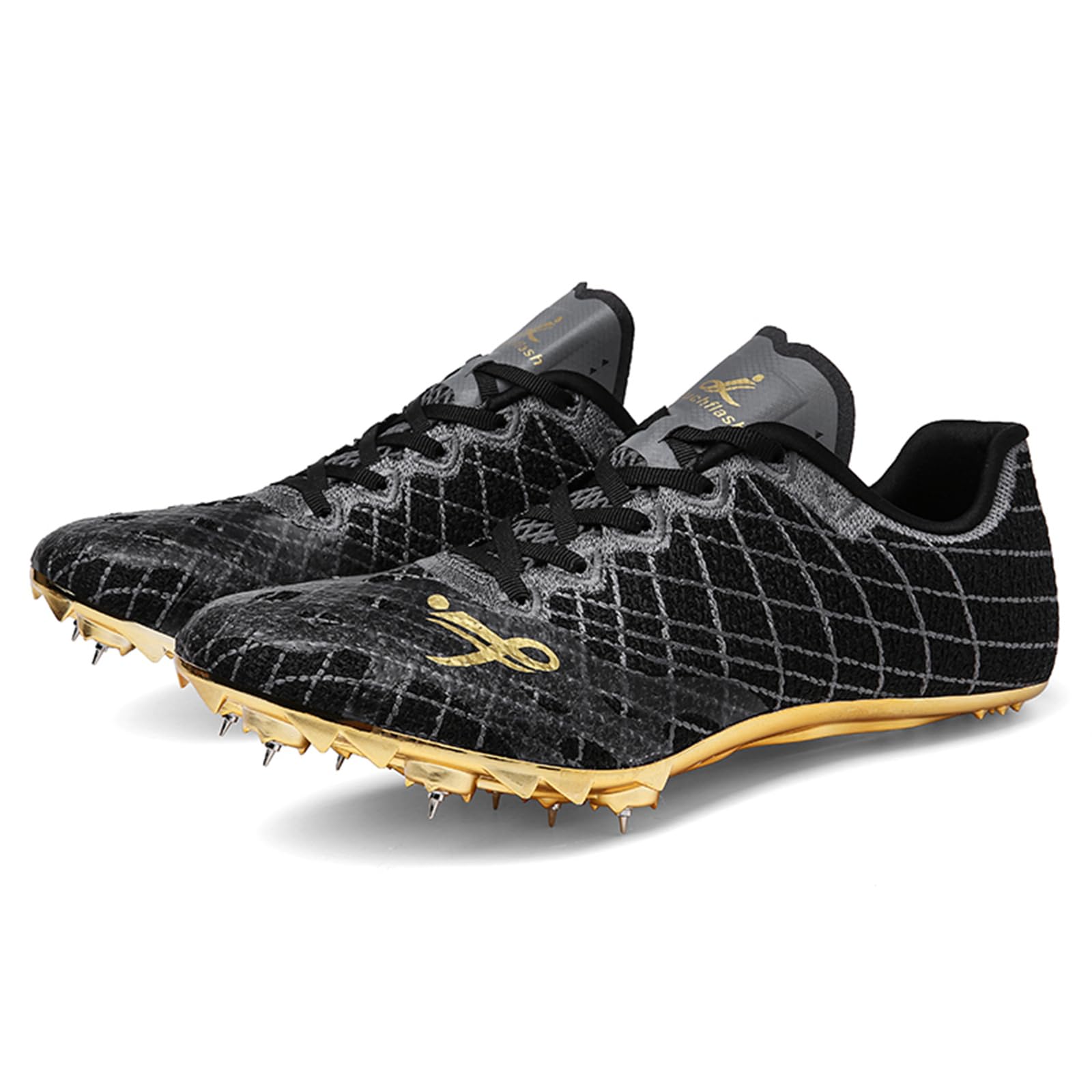 Zapatillas De Atletismo para Hombre Y Mujer con 7 Clavos para Carreras Profesionales Ligeras Y Cómodas para Saltar