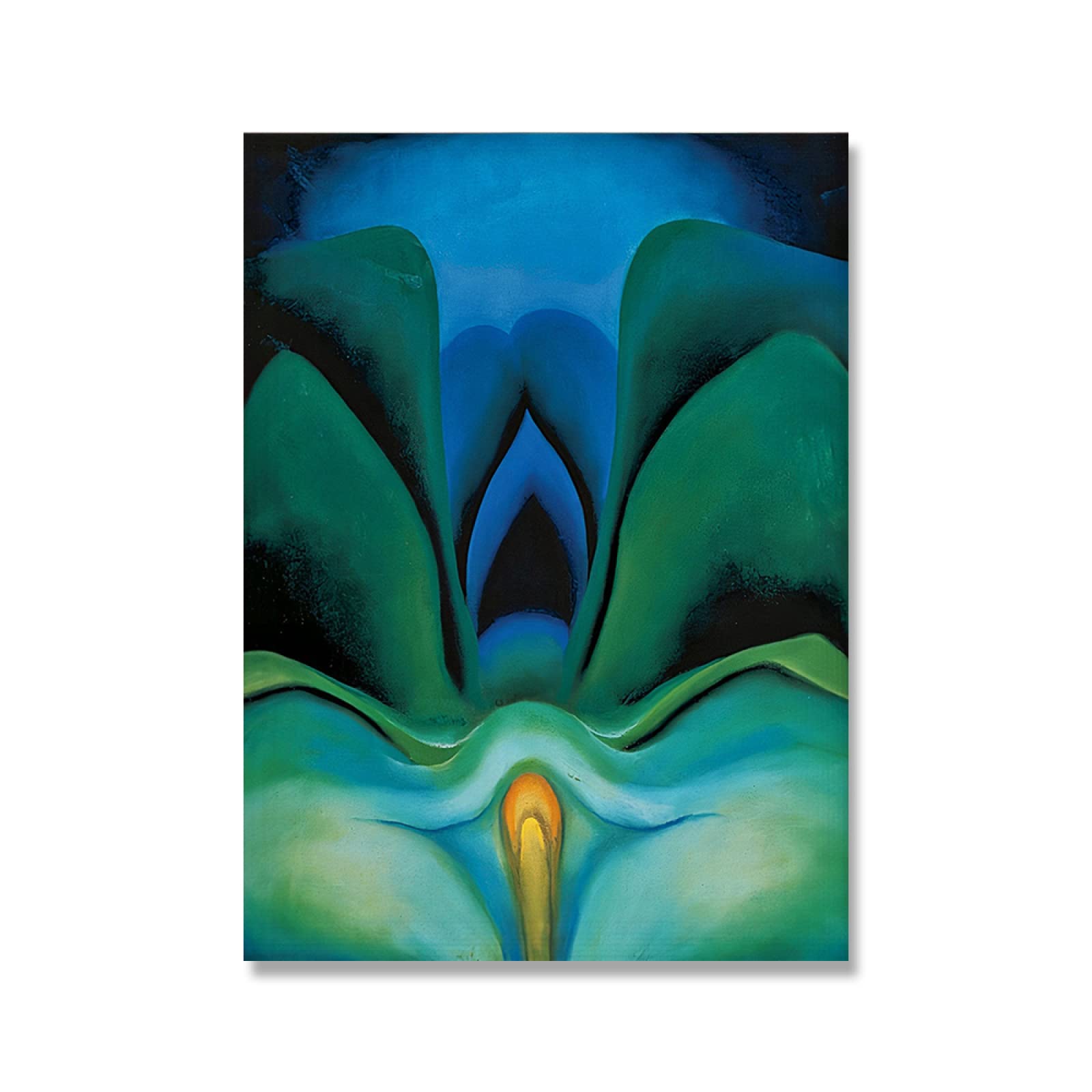 Buy JQNDDP O'keeffe Abstract Canvas Painting Exhibition Wall