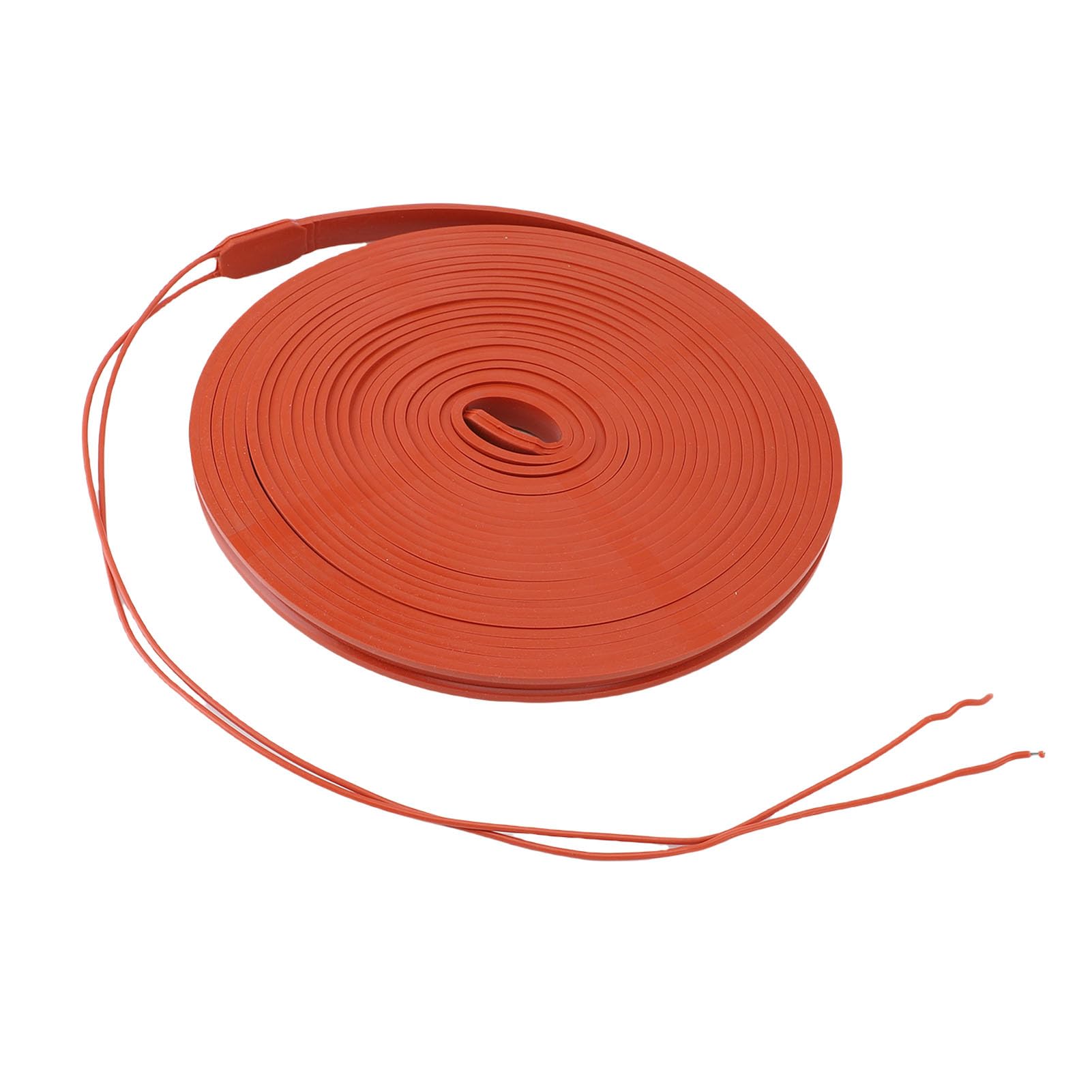 Generic Cinta Calefactora para Tuberías de Agua, Cable Calefactor Duradero a Prueba de Lluvia para Techo, RV, Silicona, 15x10000mm, 750W