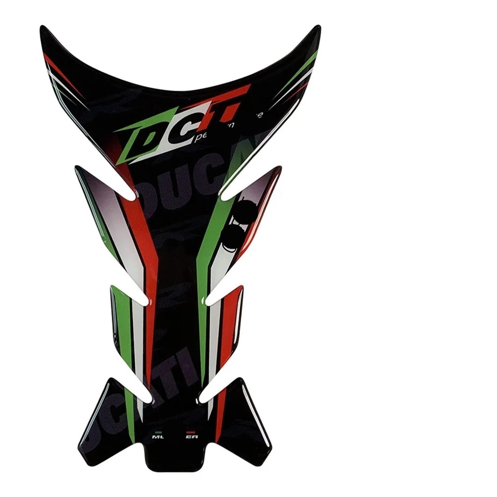 3D Carbon Fiber Motorcycle Fuel Gas Tank Cap Sticker Decal for Duc&ati Panigale V2 V4 959 1299 1198 1098 848 Monster 696 796 Gas Stickers Decals