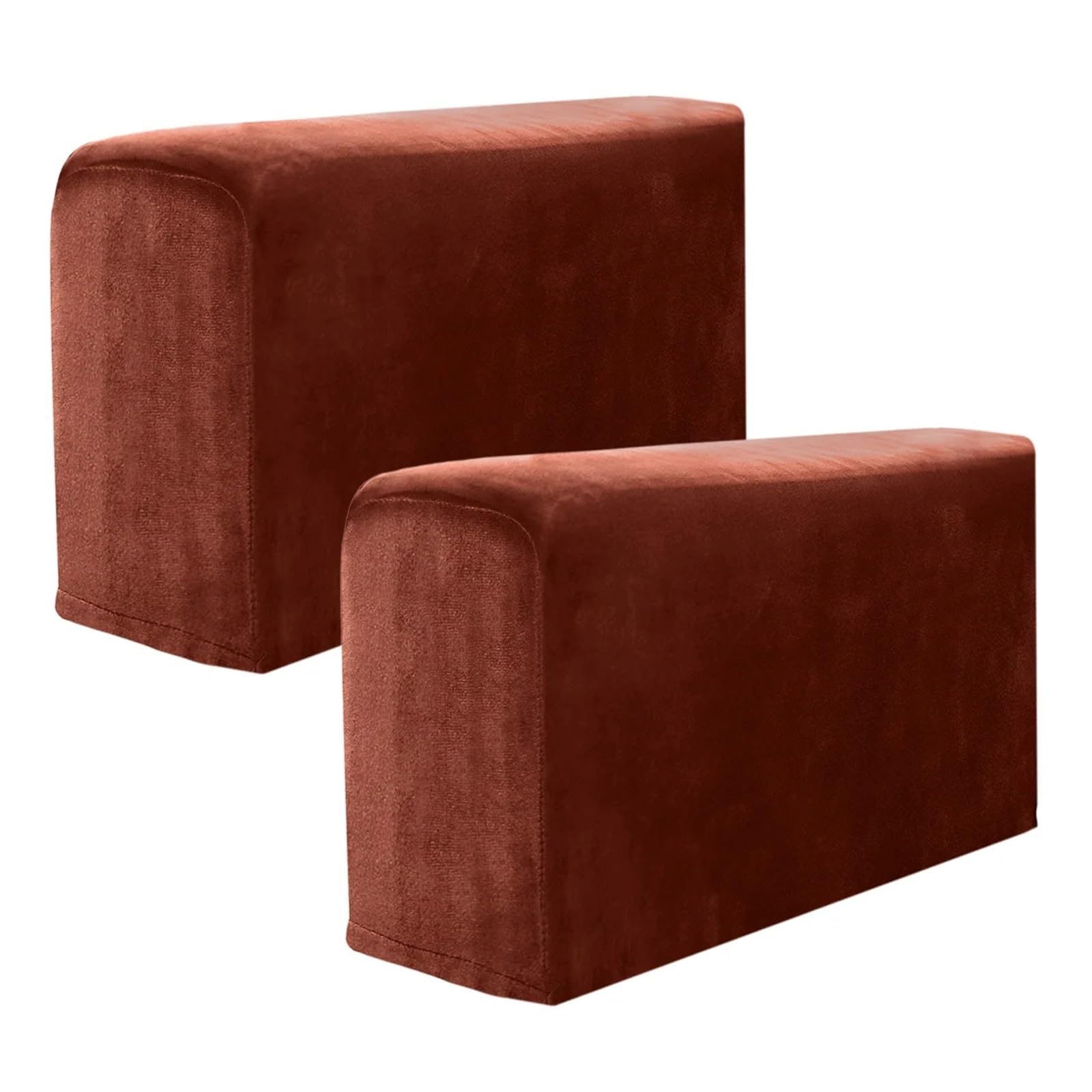 MKLHAVB Sofa Armrest Covers Armrest Covers 2pcs Universal Armchair Covers Non-Slip Sofa Armrest Protector Soft Warm Couch Arm Rest Covers Thickened Settee Arm Covers(Light grey)