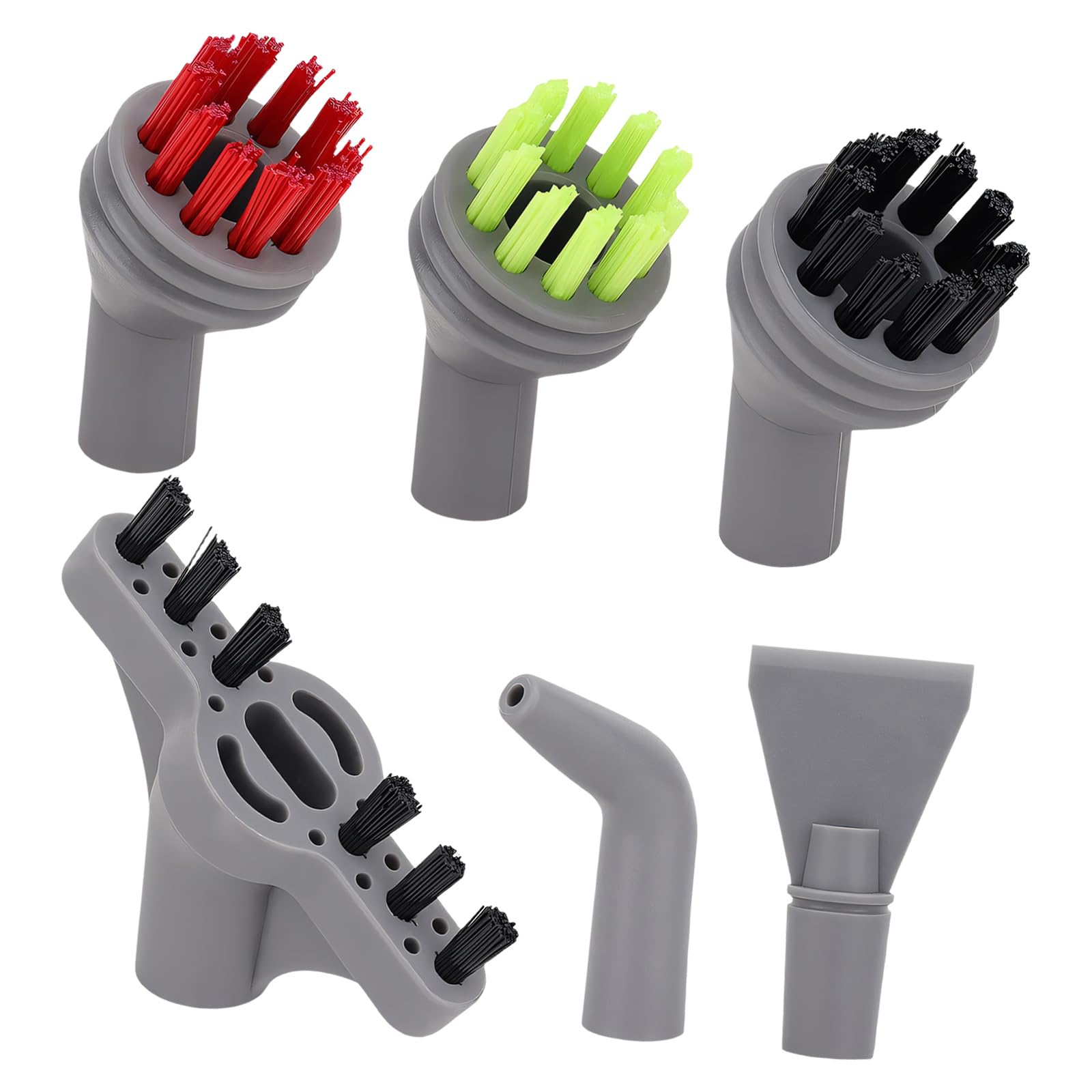 Msioytog Six Piece Set Multipurpose Brush Set For Hard Surfaces 39N7a, 39N7v, 39N7h, 39N71, 39N72 Cleaner Accessories