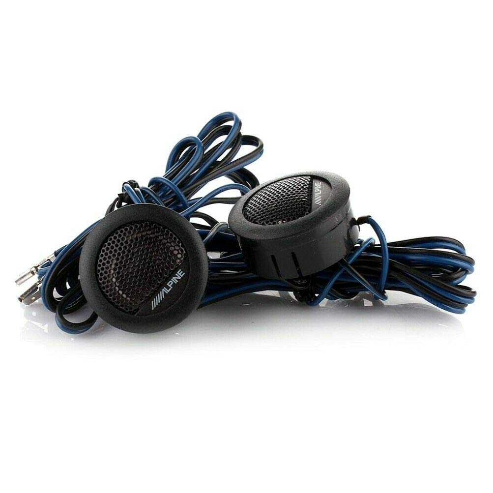 1 zestaw 2-drożny kompatybilny z ALPINE SXE-17CS 6,5" 16,50 cm 165 mm średnica 45 W rms 280 W maks. 4 omy Drzwi do drzwi, w parach + 5 bezpłatnych naklejek