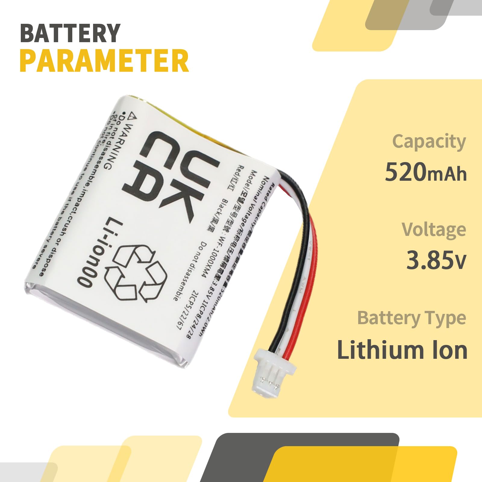 Amazon.com: WRUMI for Sony WF-1000XM4 Battery Replacement: WF